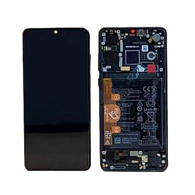 HUAWEI P30 Reposición de pantalla táctil LCD con marco de teléfono celular Partes de pantalla LCD y montaje de digitalizador de pantalla táctil LCD